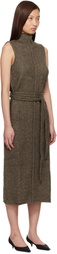Proenza Schouler Brown Proenza Schouler White Label Zola Knit Midi Dress