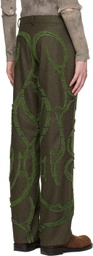 Solitude Studios Green Overgrown Trousers