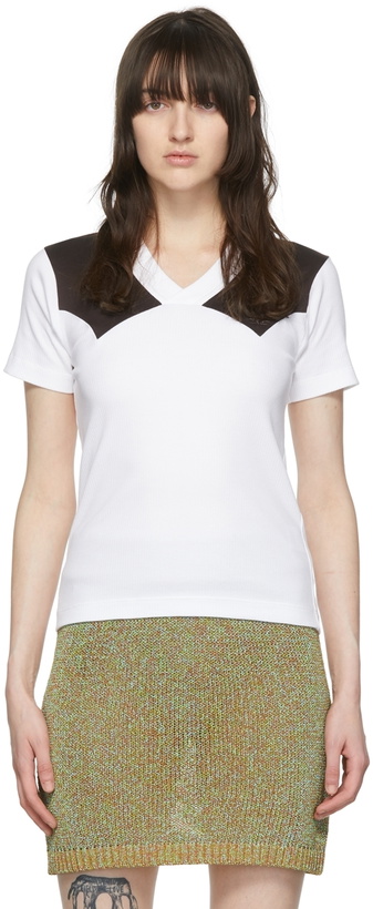 Photo: Maiden Name SSENSE Exclusive White Fiona T-Shirt