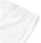 Hanro - Superior Cotton-Blend Boxer Briefs - White