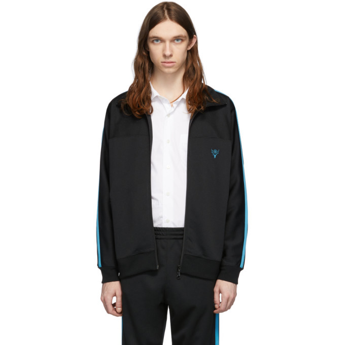 South2 West8 Black Trainer Jacket South2 West8