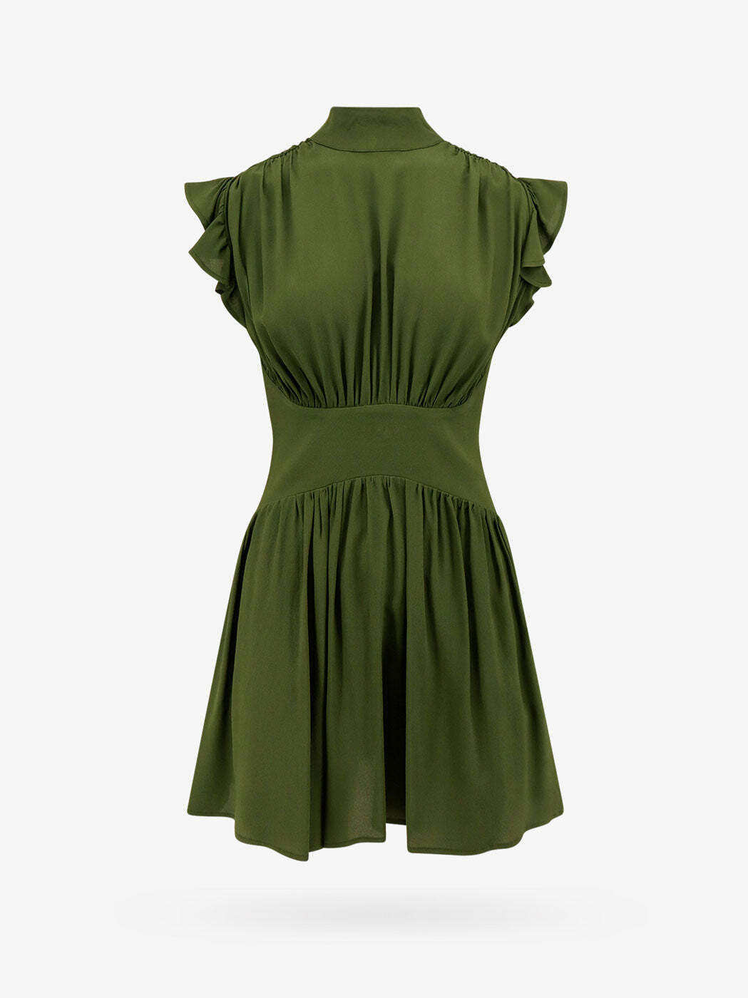 Semicouture Dress Green Womens Semicouture