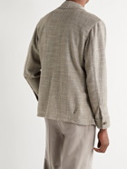 Stòffa - Wool and Silk-Blend Tweed Shirt Jacket - Neutrals