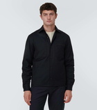 Zegna Techmerino padded overshirt