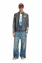 Diesel Biker jacket in perforated leather - Leather jackets - Unisex - To Be Defined