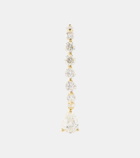 Anita Ko 18kt gold single earring with diamonds