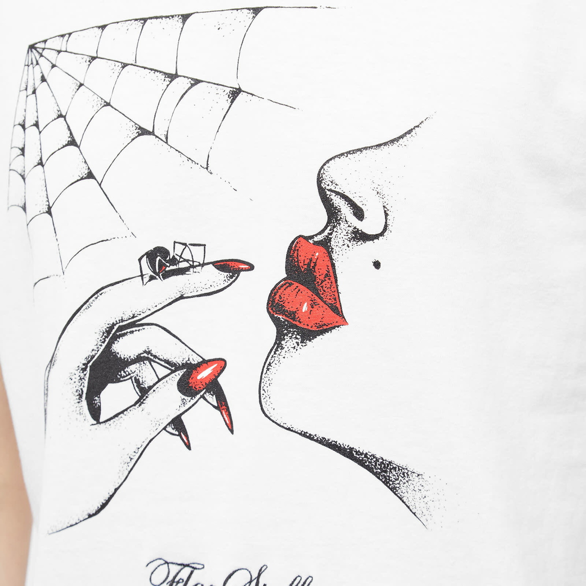 Flagstuff Men's Spider T-Shirt in White
