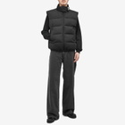 1017 ALYX 9SM Men's Buckle Puffer Vest X in Black
