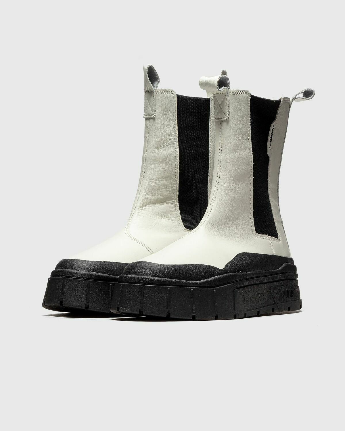 Puma Mayze Stack Chelsea Wns Black|Beige Boots Puma