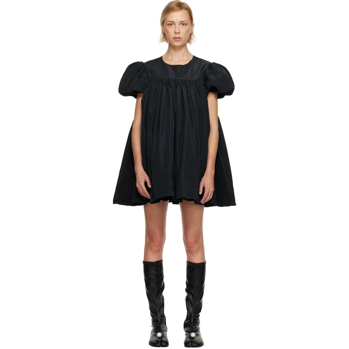 Photo: Sandy Liang Black Miyo Minidress