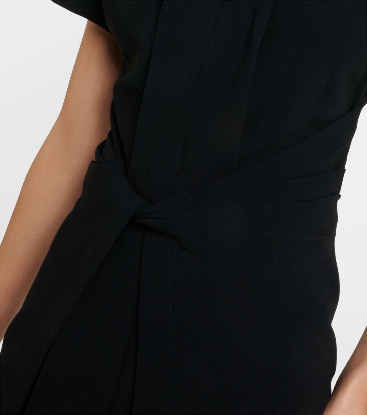 Proenza Schouler Julie draped crêpe midi dress