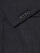 Sunspel - Wool and Cashmere-Blend Flannel Suit Jacket - Gray