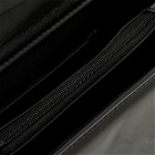 Acne Studios Women's Aggri Patent Plaque Face Bag in Black 