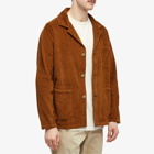 Kestin Men's Port Jacket in Tobacco Corduroy