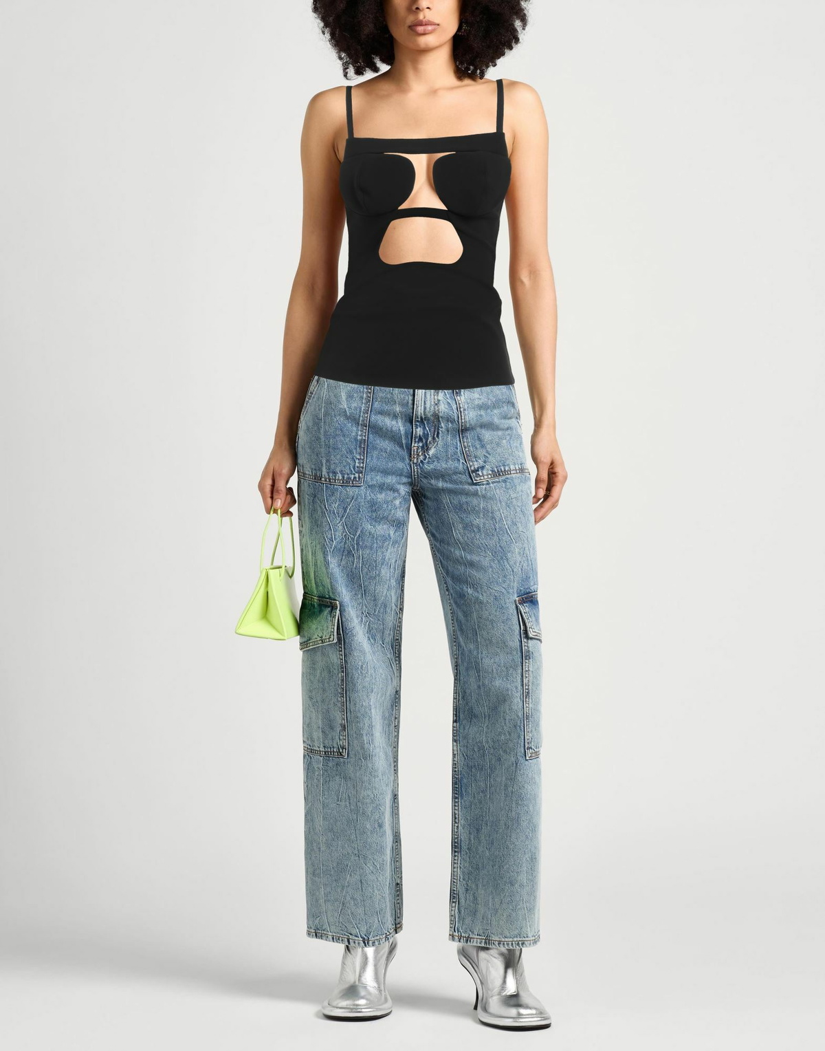 Nensi Dojaka Womens Top in Black