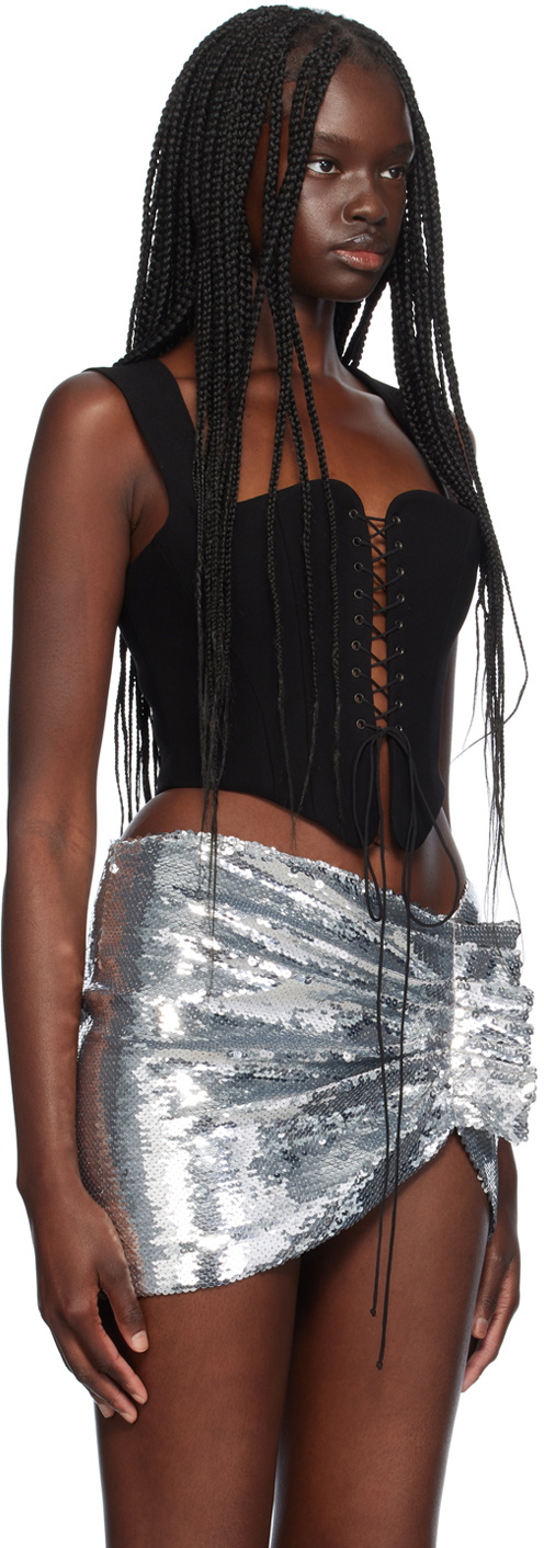 Mônot Black Ari Laced Corset