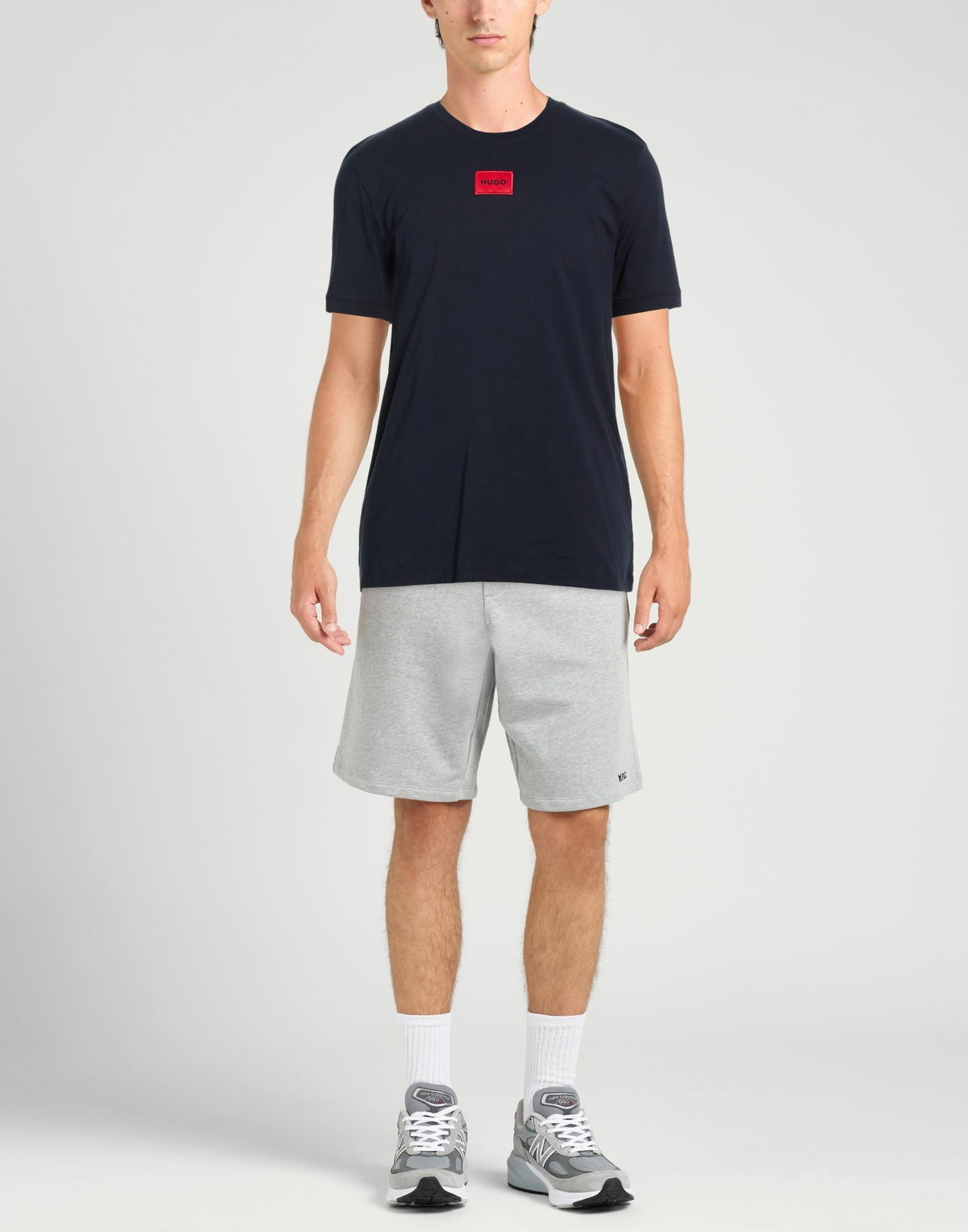 Hugo Mens T-shirt Midnight in Blue
