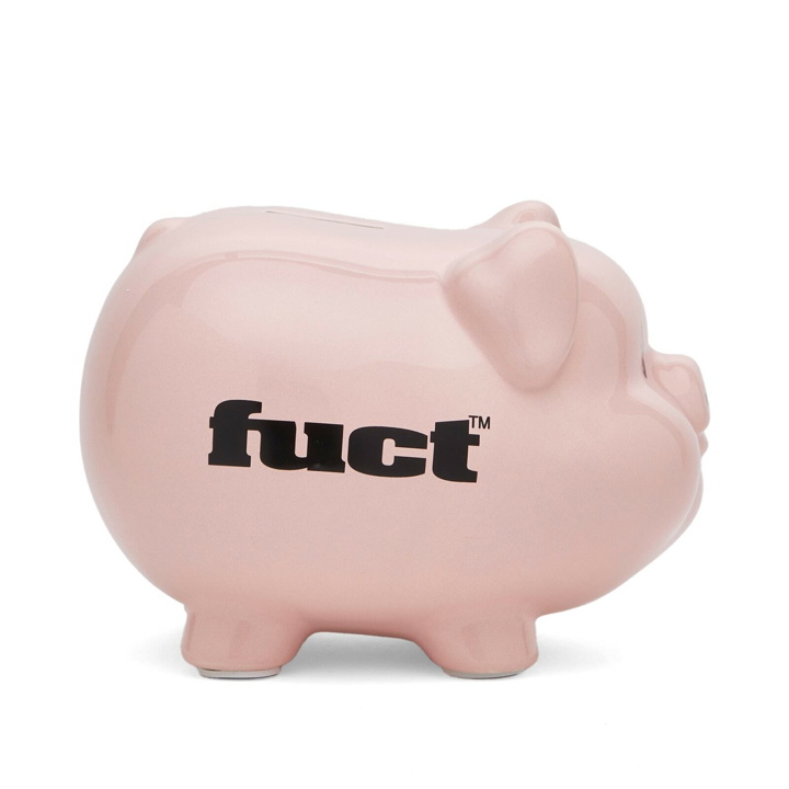 Photo: FUCT Men's Piggy Bank in Soft Pink 
