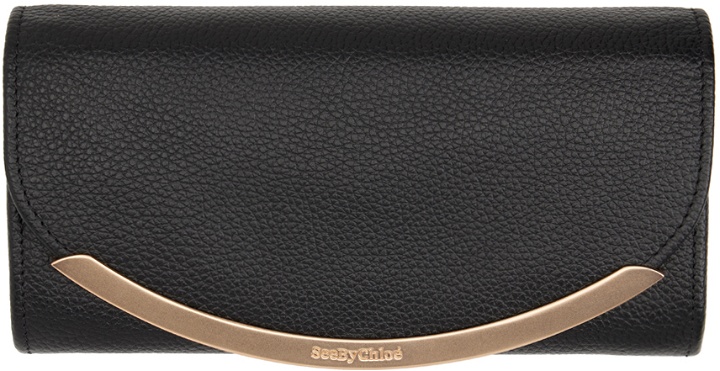 Photo: See by Chloé Black Lizzie Long Wallet