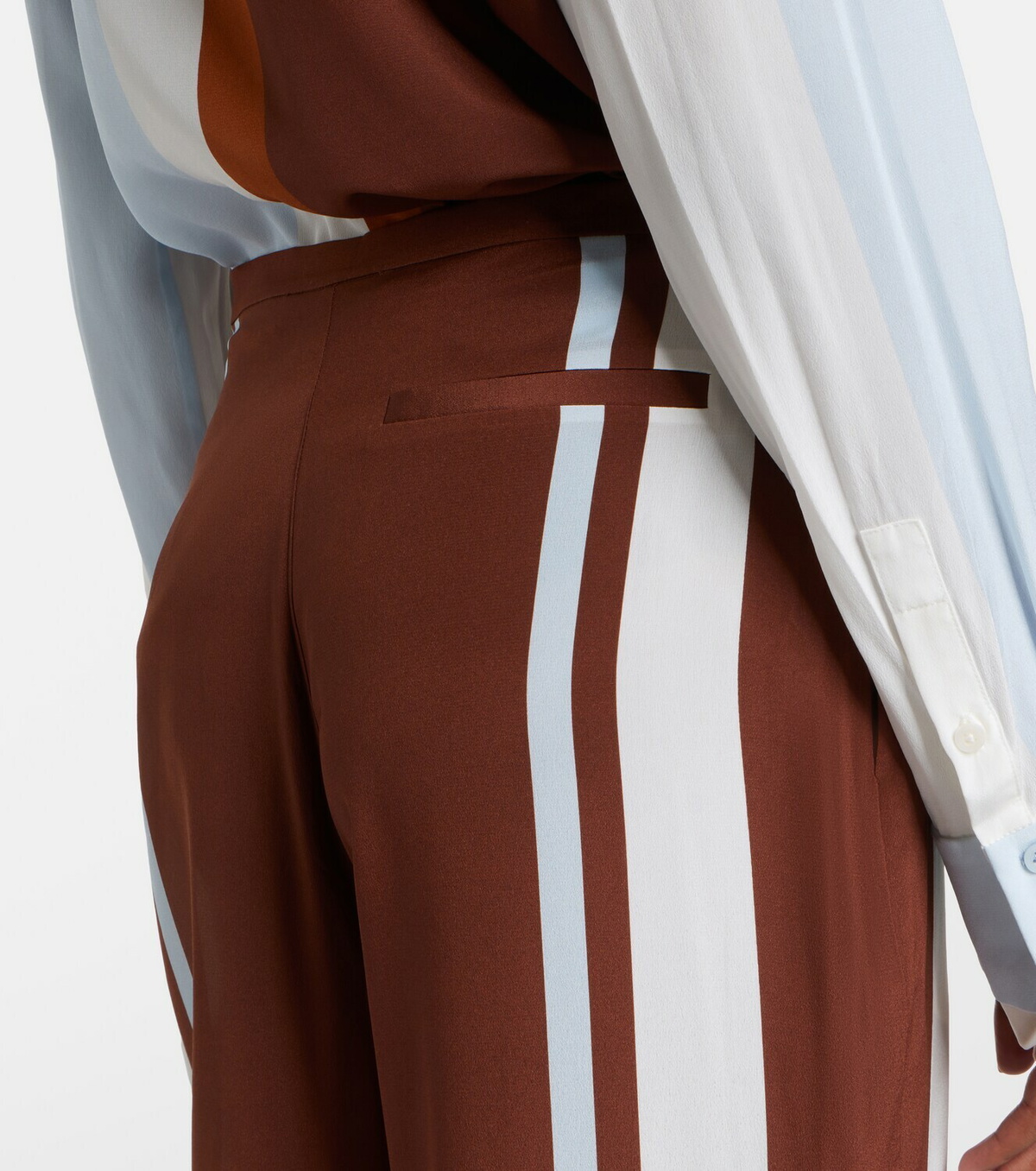 SIR Marais silk wide-leg pants