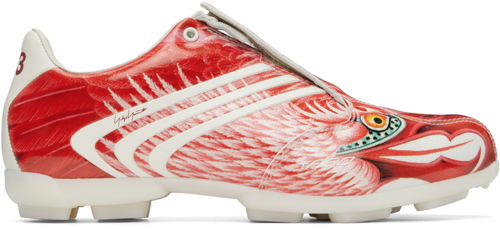Photo: Y-3 Red F50 Beast Sneakers