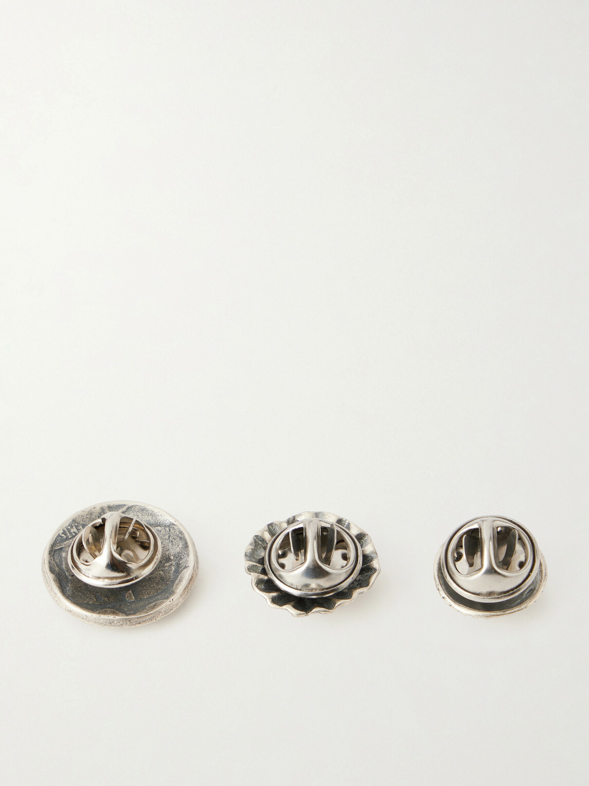 Peyote Bird - Foundry Silver Pin Set
