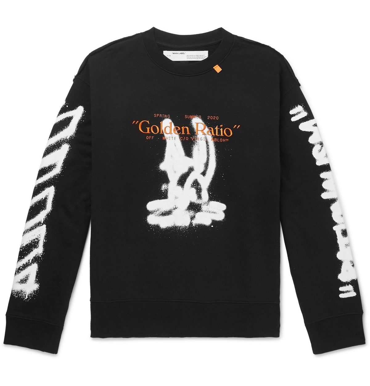 Off-White c/o Virgil Abloh On The Go Moon Hoodie in Black for Men