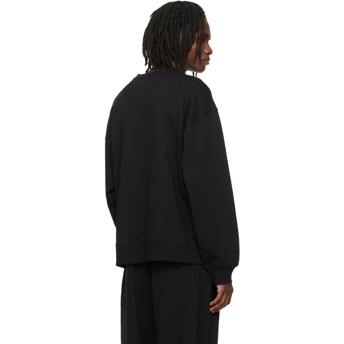 Dries Van Noten Black Oversized Sweatshirt