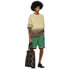 Dries Van Noten Beige and Brown Degrade Nairobi Sweater