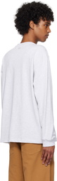 Kijun Gray 'Mystery' Long Sleeve T-shirt