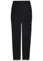 Rick Owens Sliced Tulle Midi Skirt Black