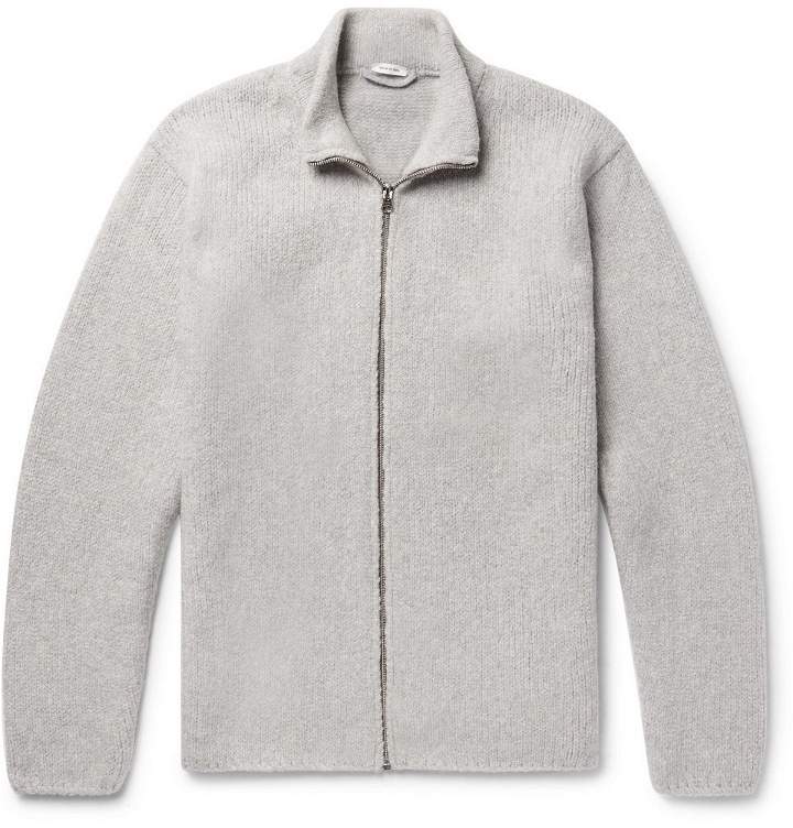 Photo: Ten C - Wool-Blend Zip-Up Cardigan - Men - Light gray
