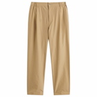 NANGA Men's Dotair® Comfy Tuck Tapered Trousers in Beige