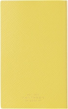 Smythson Yellow Panama Notebook