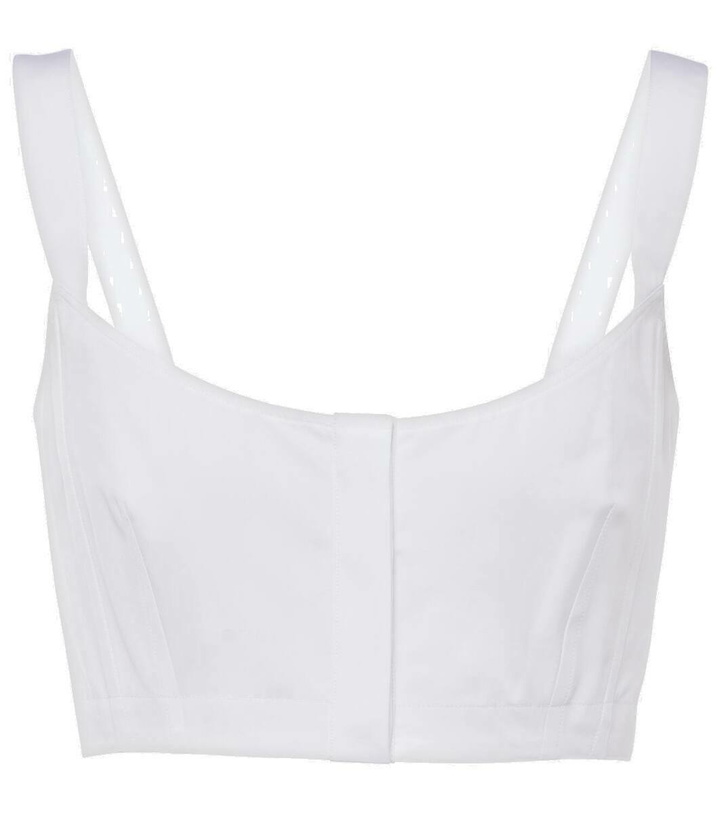 Photo: Alaïa Cotton crop top