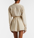 The Frankie Shop Lui striped shorts