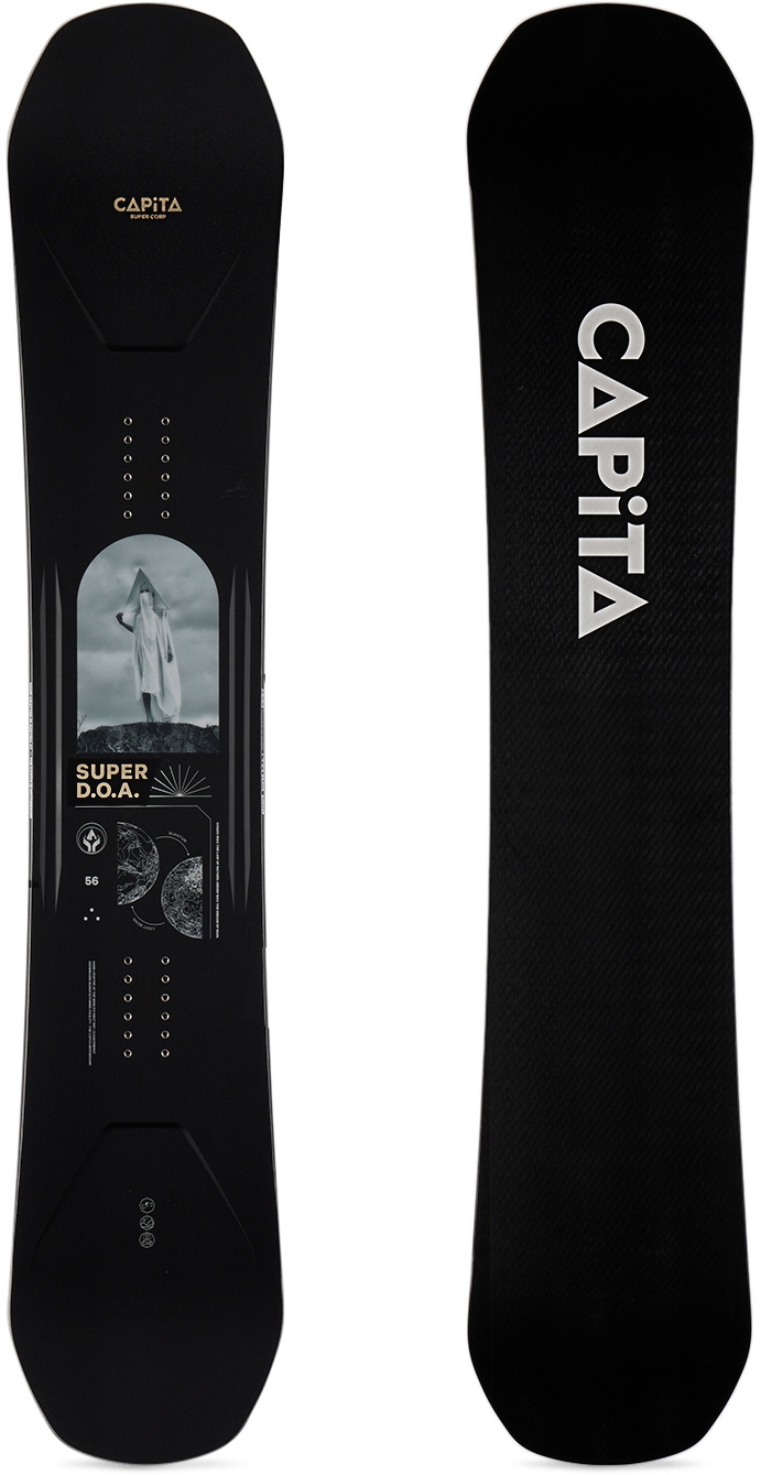 CAPiTA Black Super Defenders of Awesome Snowboard