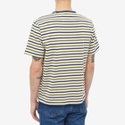 Corridor Men's Organic Stripe T-Shirt in Natural