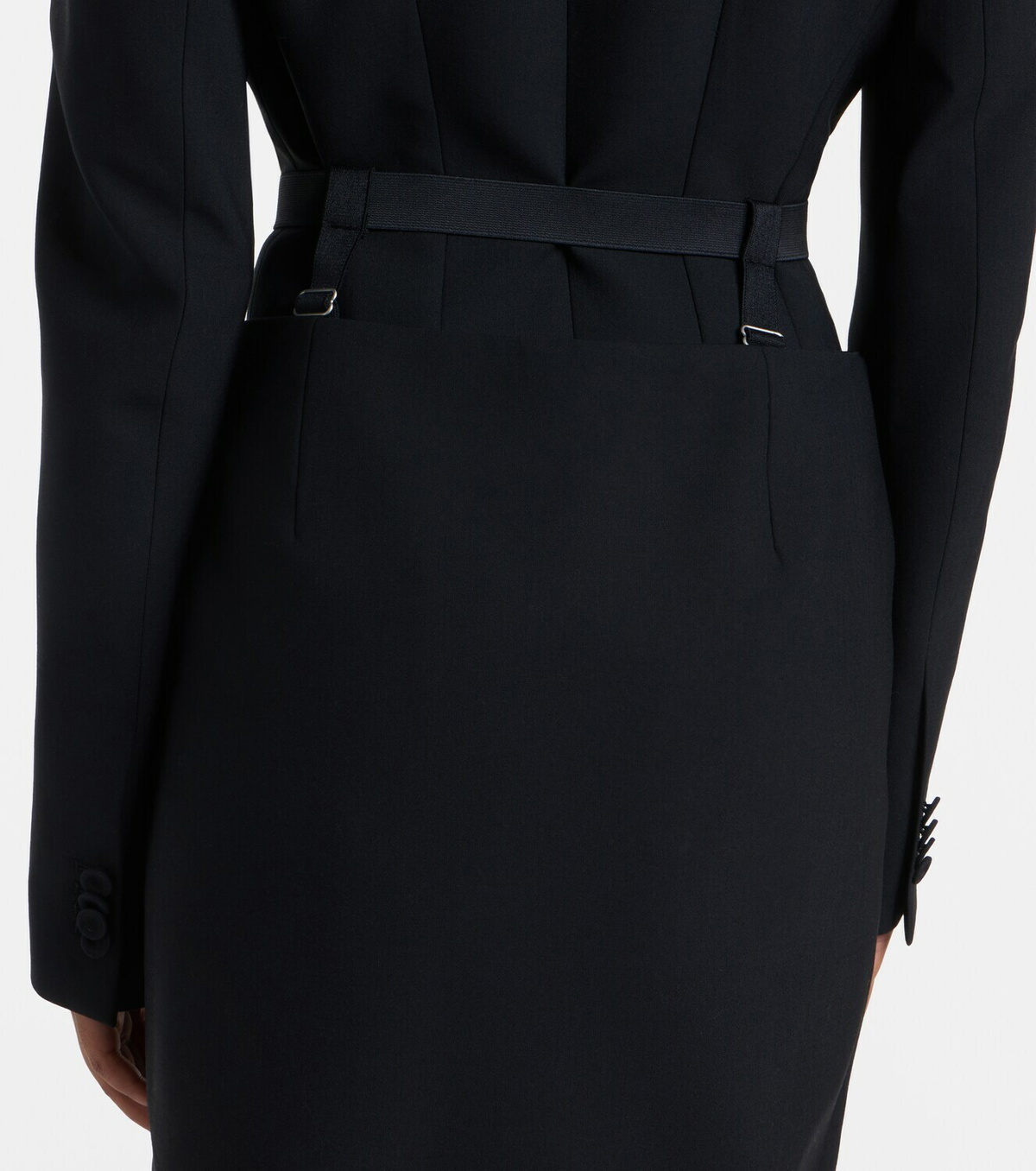 Mugler Cutout pencil skirt