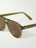 Mr P. - Killick Aviator-Style Acetate Sunglasses