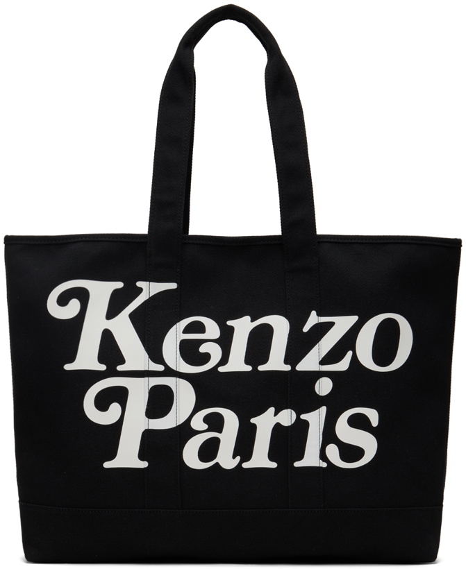 Photo: Kenzo Black 'KENZO Utility' Large Kenzo Paris Verdy Edition Bag