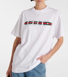 Gucci Logo cotton jersey T-shirt