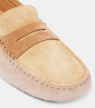 Tod's Gommino Bubble suede loafers