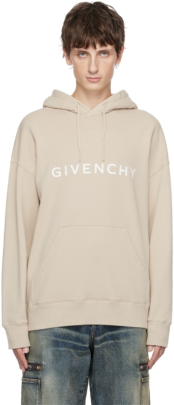 Photo: Givenchy Beige Archetype Hoodie