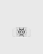 Serge De Nimes Silver Eye Ring Silver - Mens - Jewellery