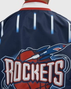 Mitchell & Ness NBA AUTHENTIC WARM UP JACKET HOUSTON ROCKETS 1995-96 Blue Mens Overshirt