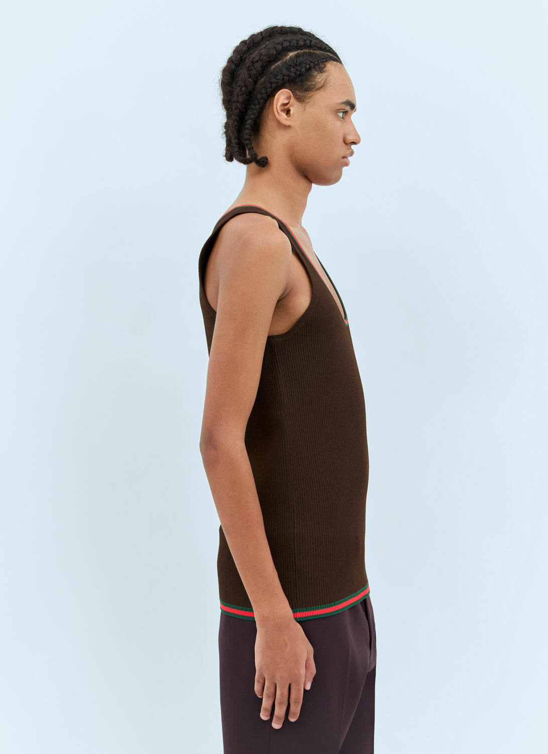 Gucci Web Tank Top