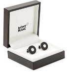 Montblanc - Pix Stainless Steel and Resin Cufflinks - Black