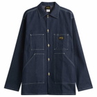 Stan Ray Men's Denim Shop Jacket in Indigo Denim