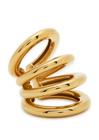 Rabanne Layered ear Cuff - Gold - One Size